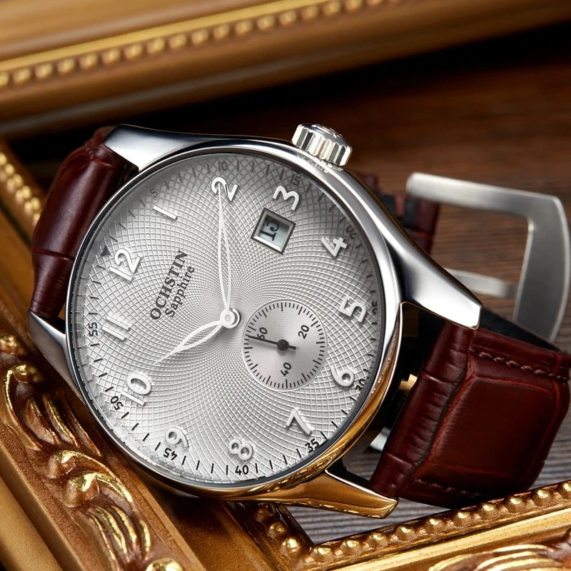 

Casual Business Original Quartz Luxury Chronograph Men's Sport Watches Leather Strap Quartz Wristwatches