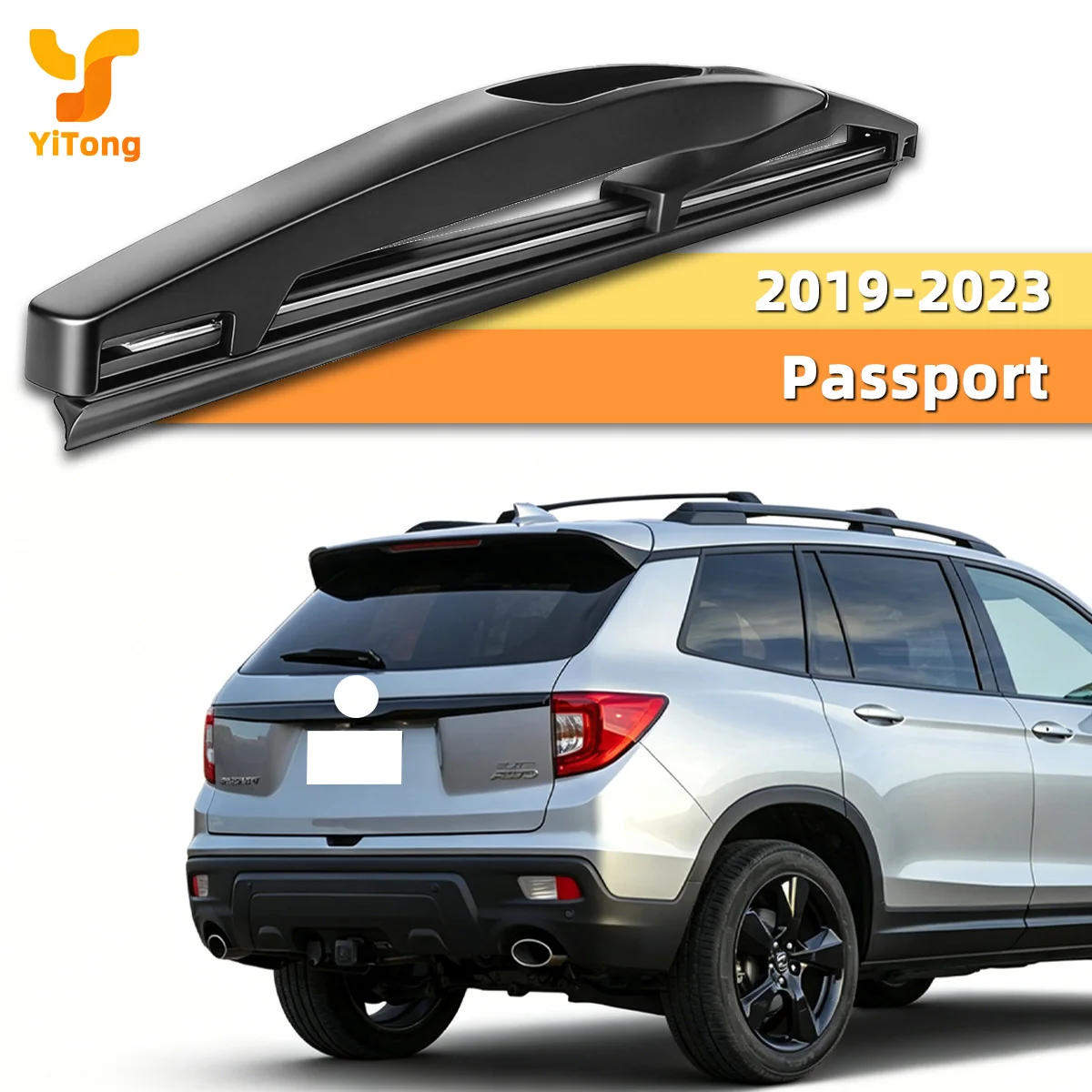 Geeignet für Honda Passport 2019-2023 Heckscheibenwischerblatt, Ersatz-Gummi für die Heckscheibe, Auto-Ersatzteil für alle Wetterbedingungen.