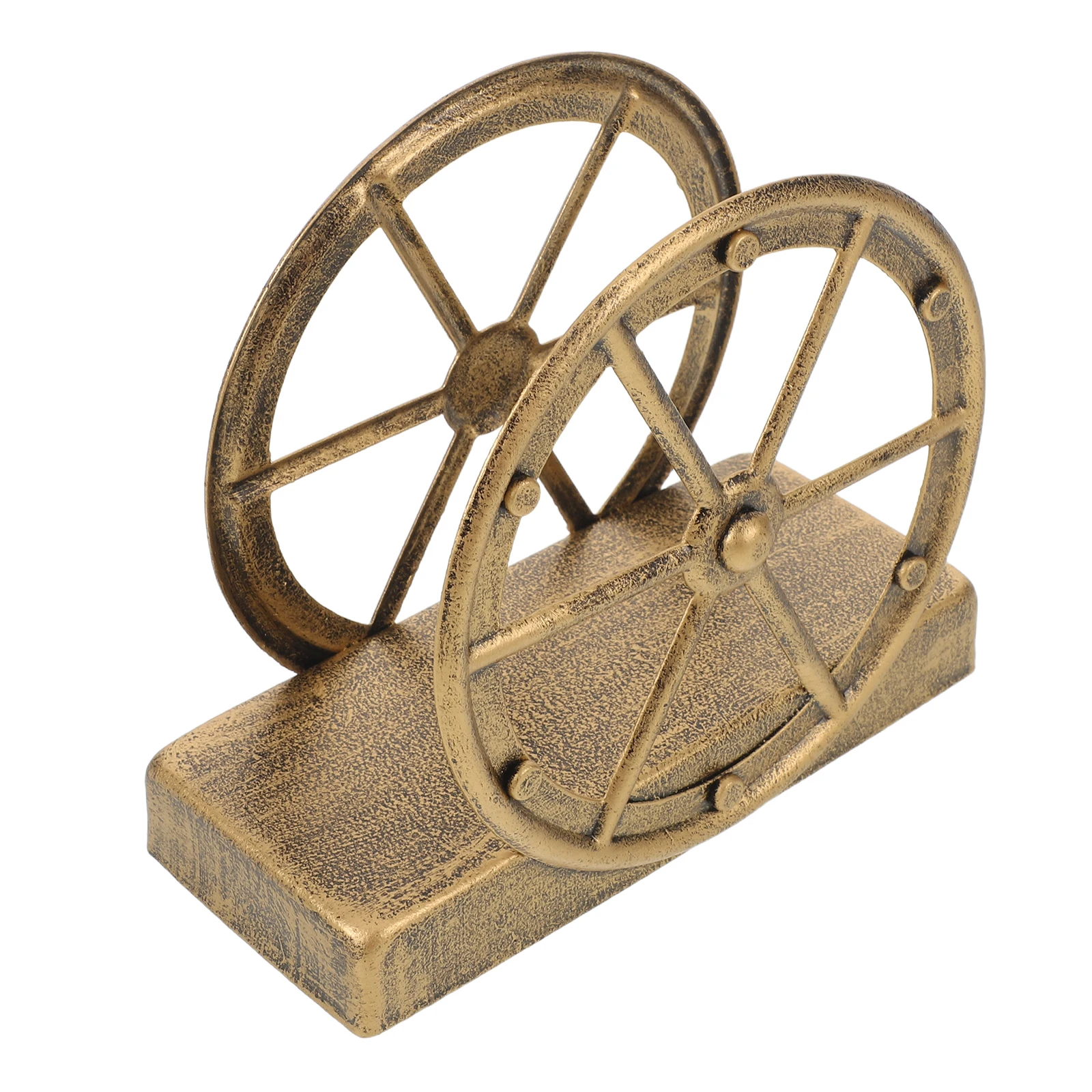 

Country Style Napkin Holder Decorative Paper Towel Dining Table Tissue Rack Kitchen Iron Household Dinner Napkins