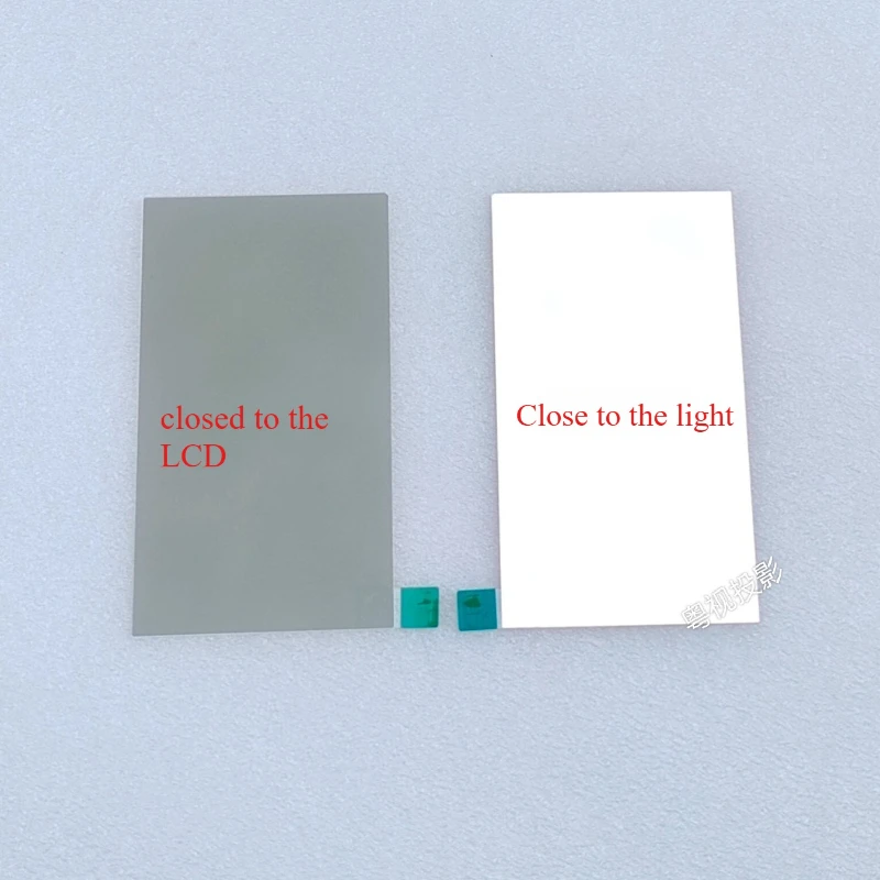 93X53.3  89X53 84X50 Thermal-isolating Polarizer Glass for 4 Inches Mini Projector LED Repair Accessories Customized Available