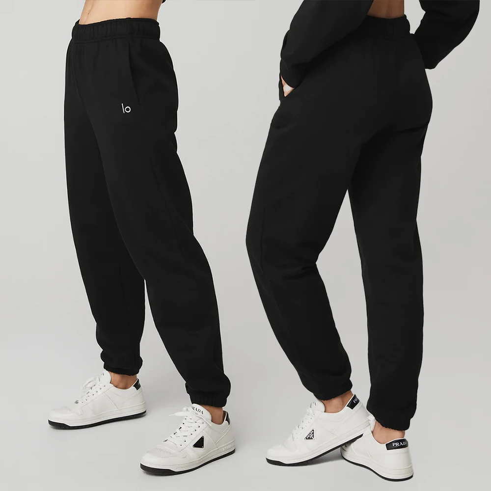 LO Accolade-pantalones de chándal para mujer, mallas de Yoga para entrenamiento, pantalones sueltos de Fitness, pantalones de chándal de algodón transpirables, pantalones cómodos para gimnasio