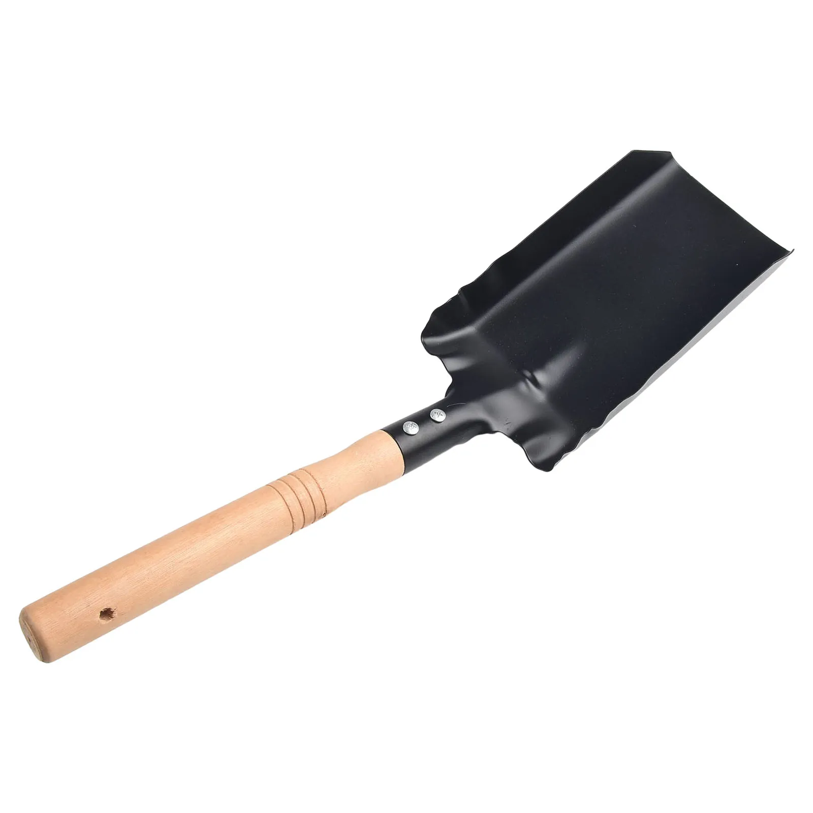 Wooden Handle Shovel Wooden Handle Brush Efficient Fireplace Cleaning Kit with Wooden Shovel & Stove Brush Ash Shovel Set