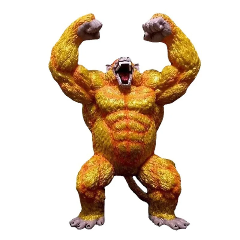 Dragon Ball Z – figurine de dessin animé Super Transformation, magnifique singe gorille doré, modèle de décoration, jouets pour enfants, cadeaux