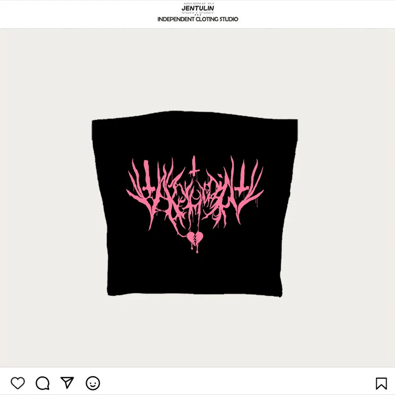 Y2K 스타일 크롭탑 여름 2000년대 핫걸 베스트 섹시 슬링 탱크탑 빈티지 감성 그런지 티셔츠 펑크 그래픽 여성 의류