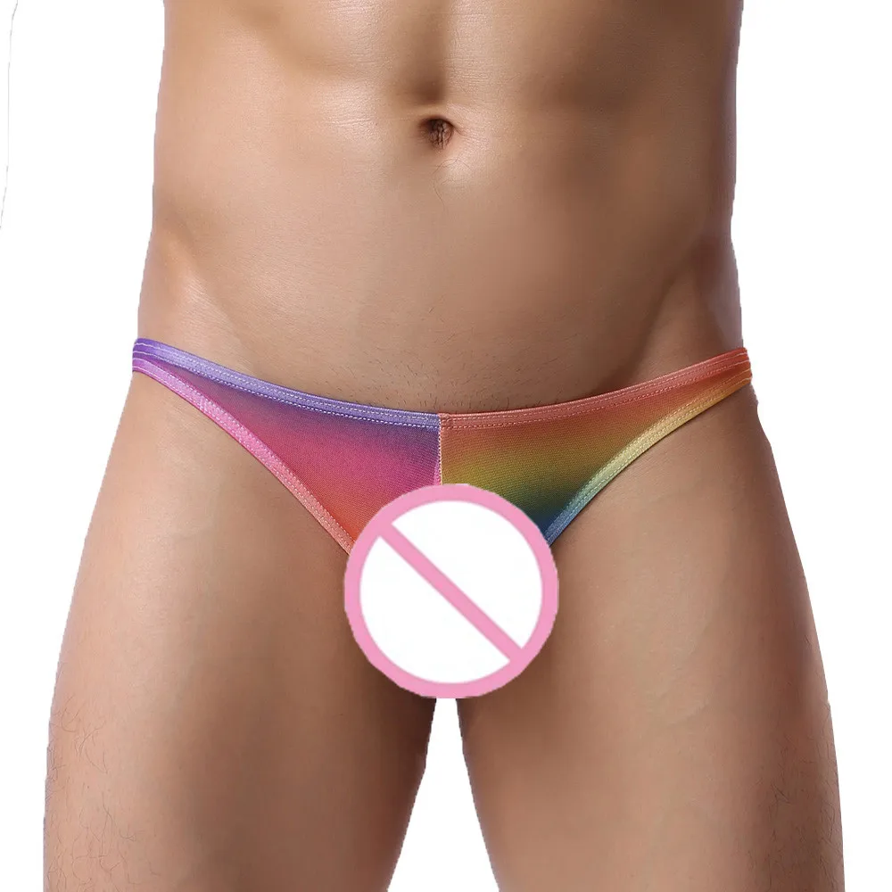 Culotte taille basse pour homme, caleçon transparent, sexy, couleur unie, document, callogging, bien-être, tentation, 7.0, 2023