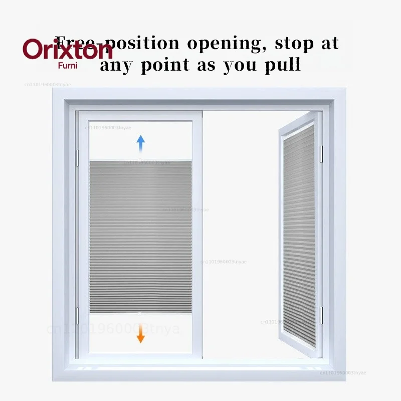 Custom Made Sunroad No-drill installation,honeycomb blinds for blackout,  suitable with lift and roll-up functions