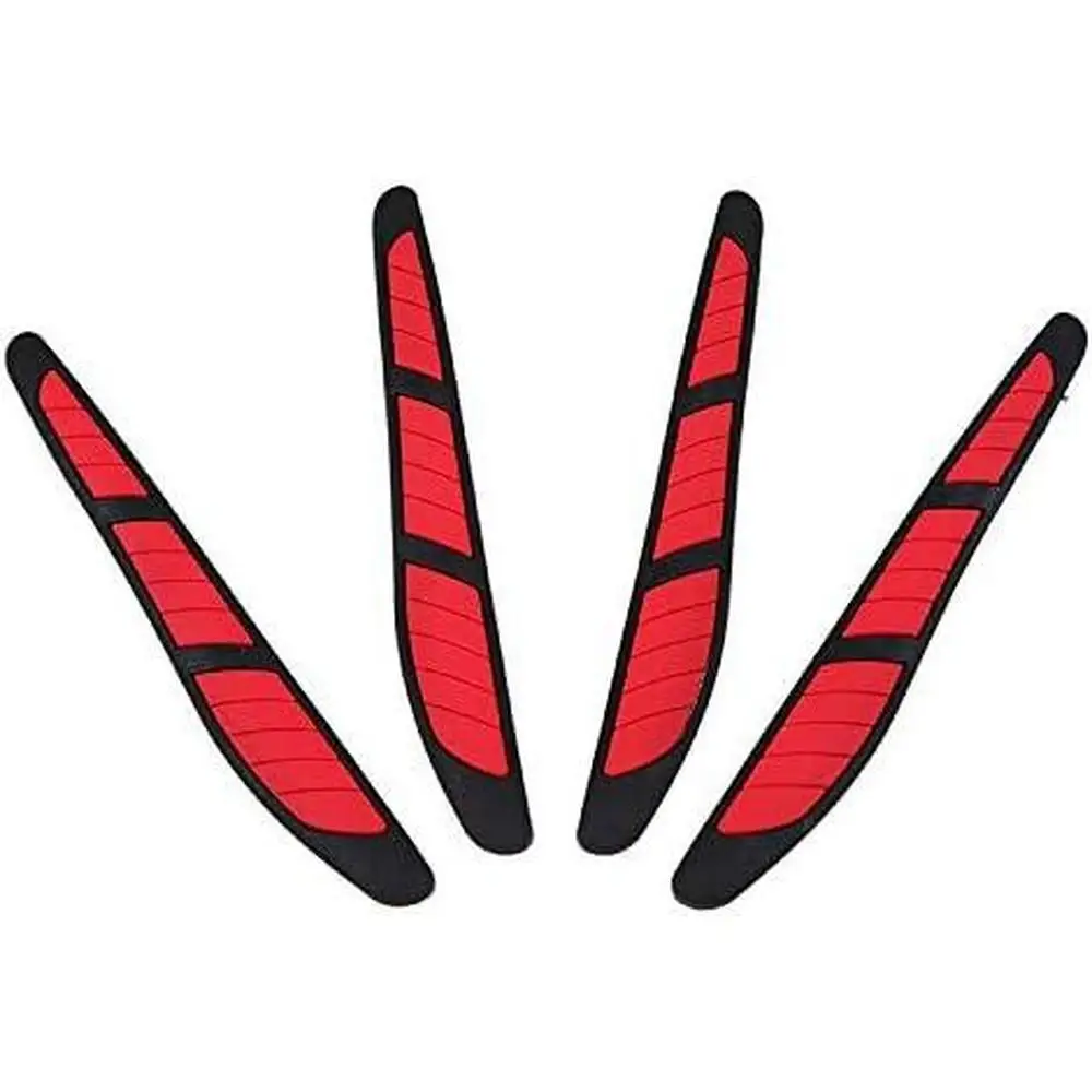 

4Pcs Car Door Anti Collision Bumper Strip Guard Rearview Mirror Scratche Protector Sticker Car Van Styling Mouldings Accessories