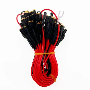 아케이드 LED 케이블 2.8mm 6.3mm 터미널 포트는 아케이드 발광 버튼용 20개 인터페이스를 사용할 수 있습니다.