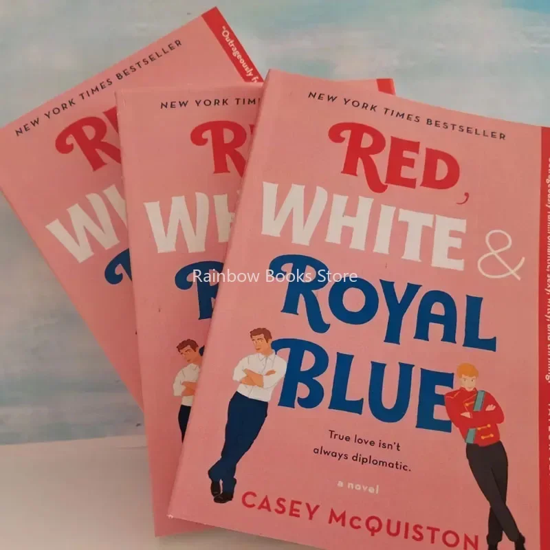 Red White & Royal Blue by Casey McQuiston Paperback The Bestseller Book