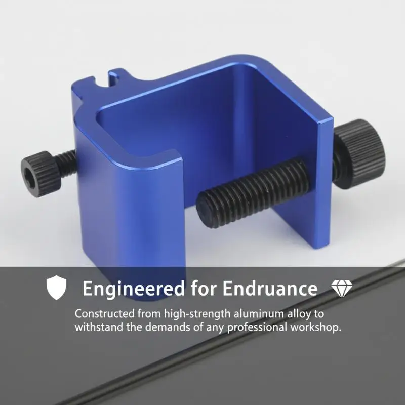 Blue Metal Motorcycle Bike Chain Sprocket Alignment Tool Universal Fit For 2 Wheelers Long Lasting Workshop Use