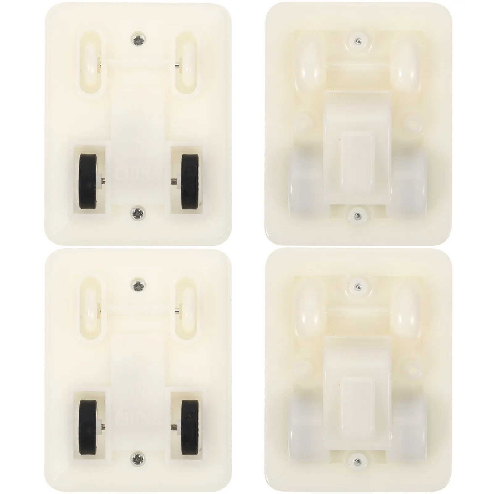 

4Pcs Pullback Vehicle Base Sturdy DIY Craft Clay Pottery Kids Gift Pull Back Car Parts Friction Pull Back Cars