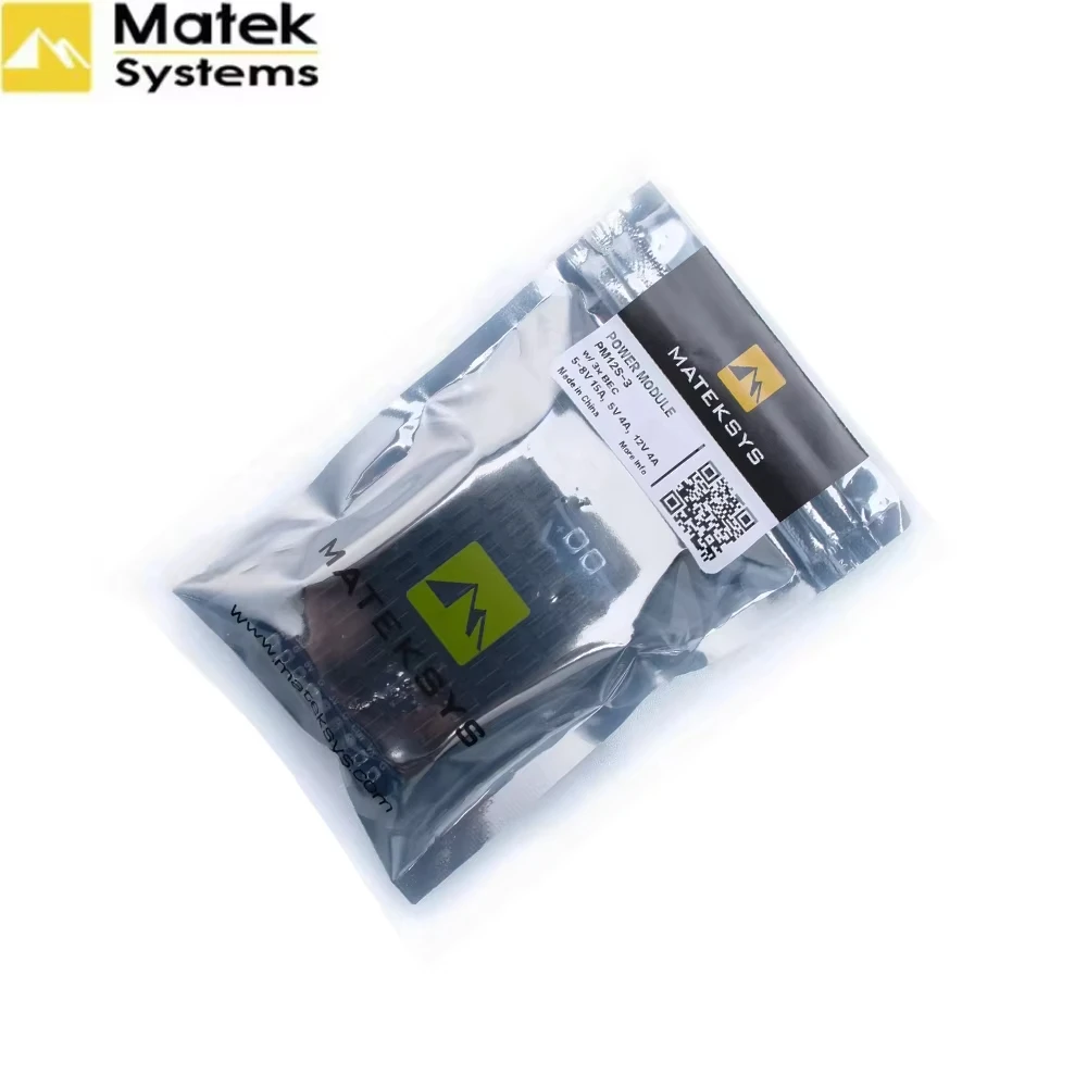 Mateksys PM12S-3 POWER MODULE 9V to 55V independent Step-Down Voltage Regulators for FPV Racing RC Airplane Model