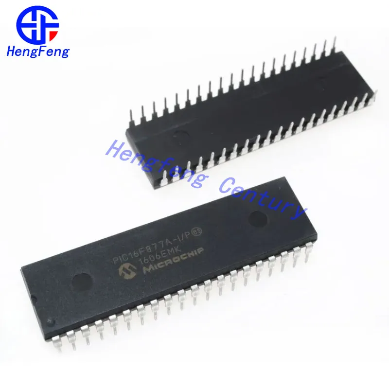 PIC16F877A-I/P PIC16F877A 16F877A DIP40 MicrothoracFlash Améliorés nouvel IC Original