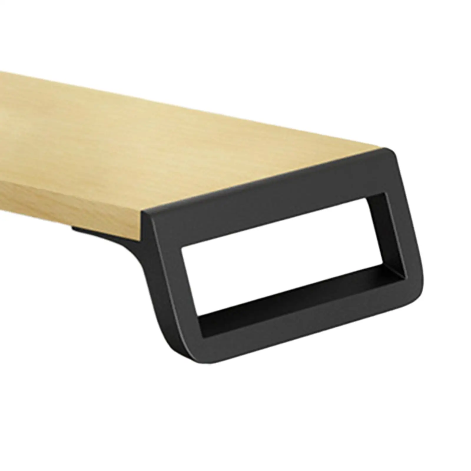 Riser Monitor Komputer, Meja Berdiri Monitor untuk Rak Desktop Monitor Printer untuk Perlengkapan Kantor Kayu Layar PC,