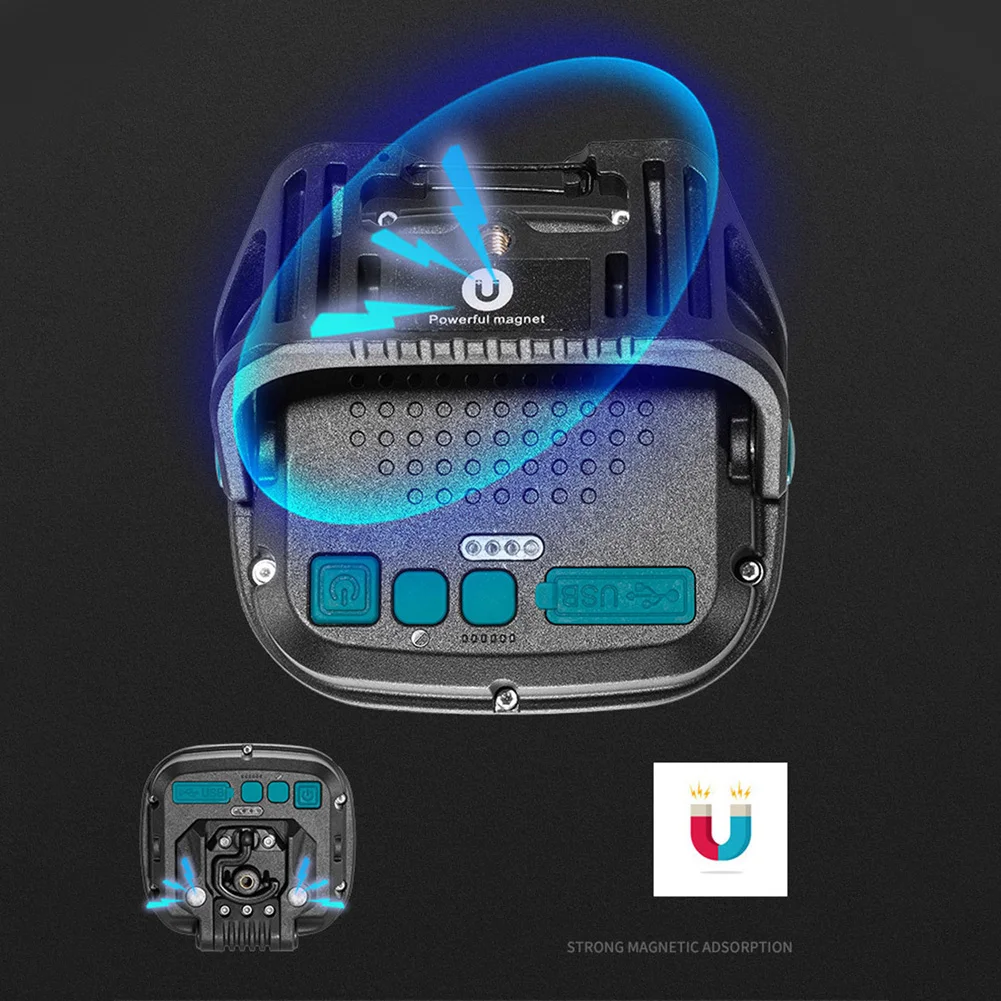LED مصباح يدوي قابل لإعادة الشحن المحمولة USB شحن مشاعل قوة البنك التخييم مقاوم للماء فانوس طويل المدى