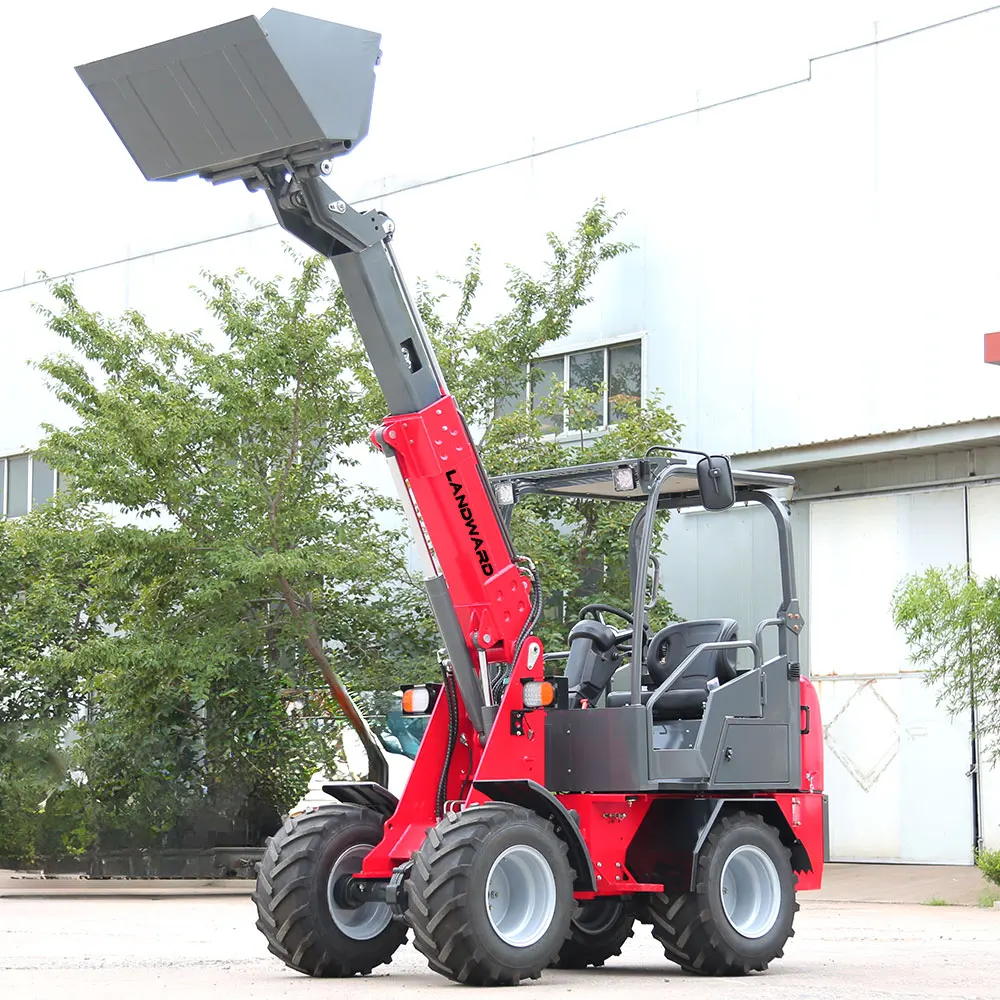 

High Quality All Terrain Diesel Loader Wholesale Pasture Waste Loading Transporter Fast Delivery 4WD Grassland Tiller Customized