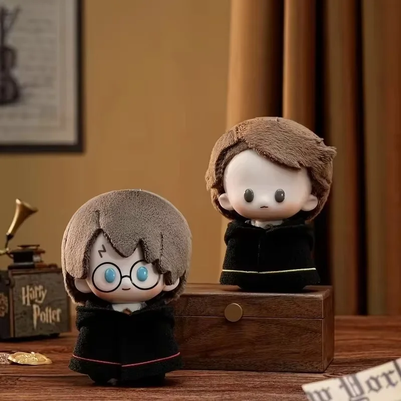 

Гарри Поттер Mystery Blind Box 10 см фигурка куклы милый аниме кулон брелок с большими круглыми глазами декор для рабочего стола идеальный подарок