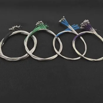 50 zestawów wysokiej jakości niemieckie srebrne struny do skrzypiec w rozmiarze 3/4-4/4 akcesoria do części skrzypiec