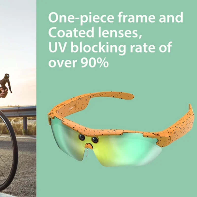 OnePlus 800W Pixel AI Intelligent Glasses Sports Cycling Glasses Smart Photography Video Record Real Time Translation Glasses