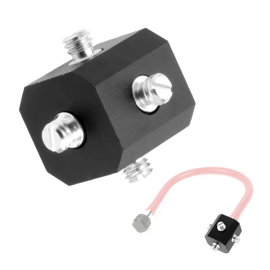 Adapters ch raube vielseitige magische Würfel halterung für DSLR-Kamera halter Regenschirm halterung Blitzlicht Mikrofon Stativ Kugelkopf – Detail 26