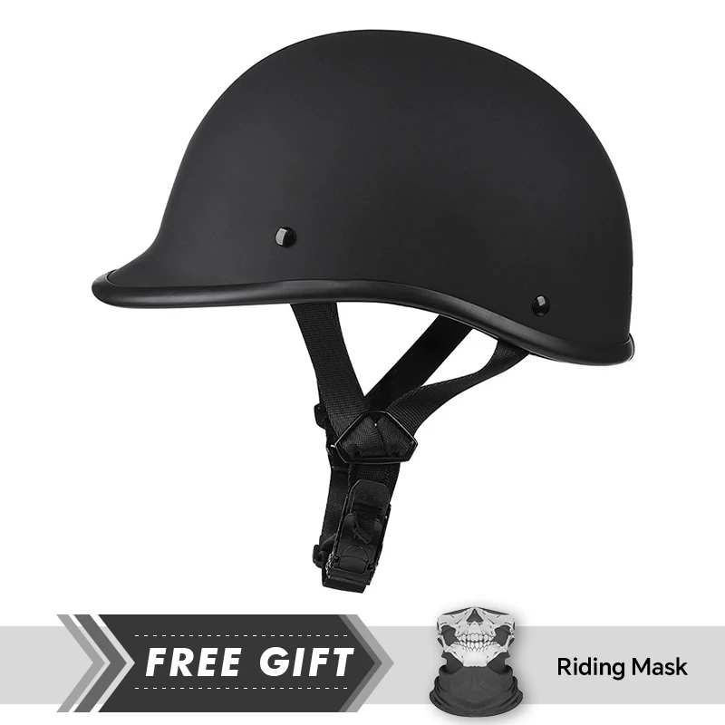 Half Helmet Protection Ventilation Safety Riding Motorcycle Helmets DOT Certification Cycling Helmet Low Profile Half Helmet