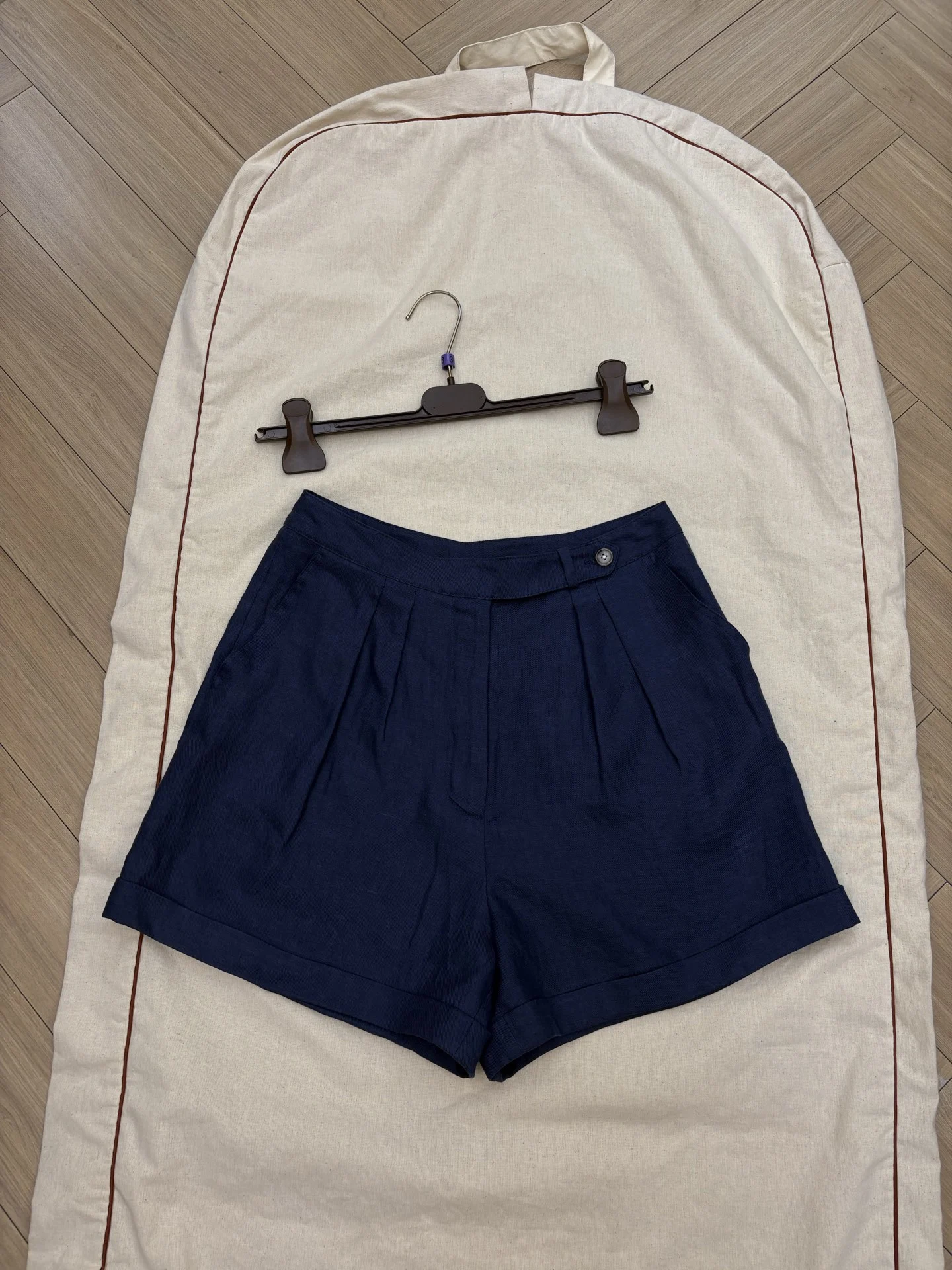 2026 Spring/Summer Women's Casual High-Quality Fashion Linen Shorts