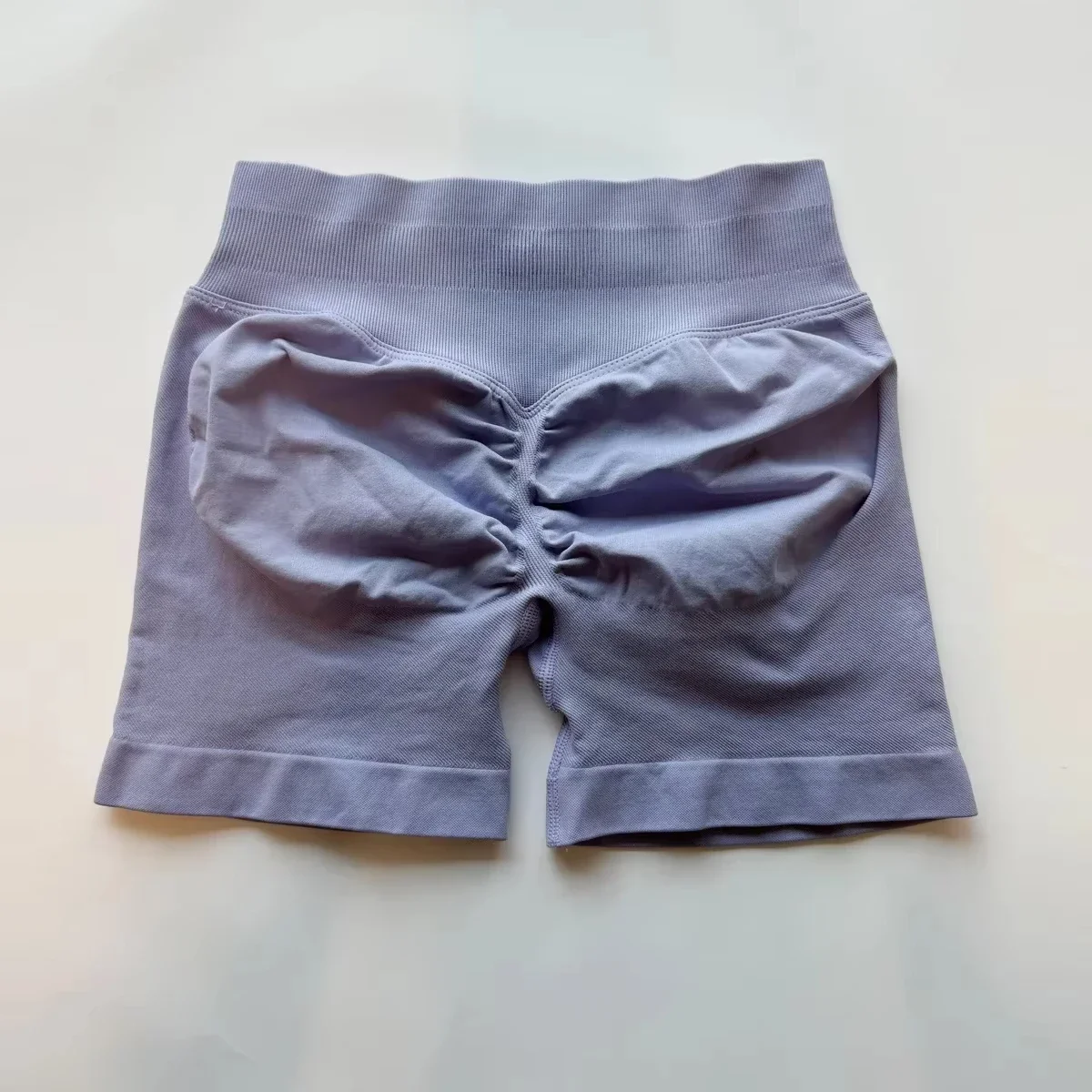 Shorts Low Ribbed Band Yoga Shorts Seamless Scrunch Bum Gym Short Workout Booty Short Fitness Biker Short