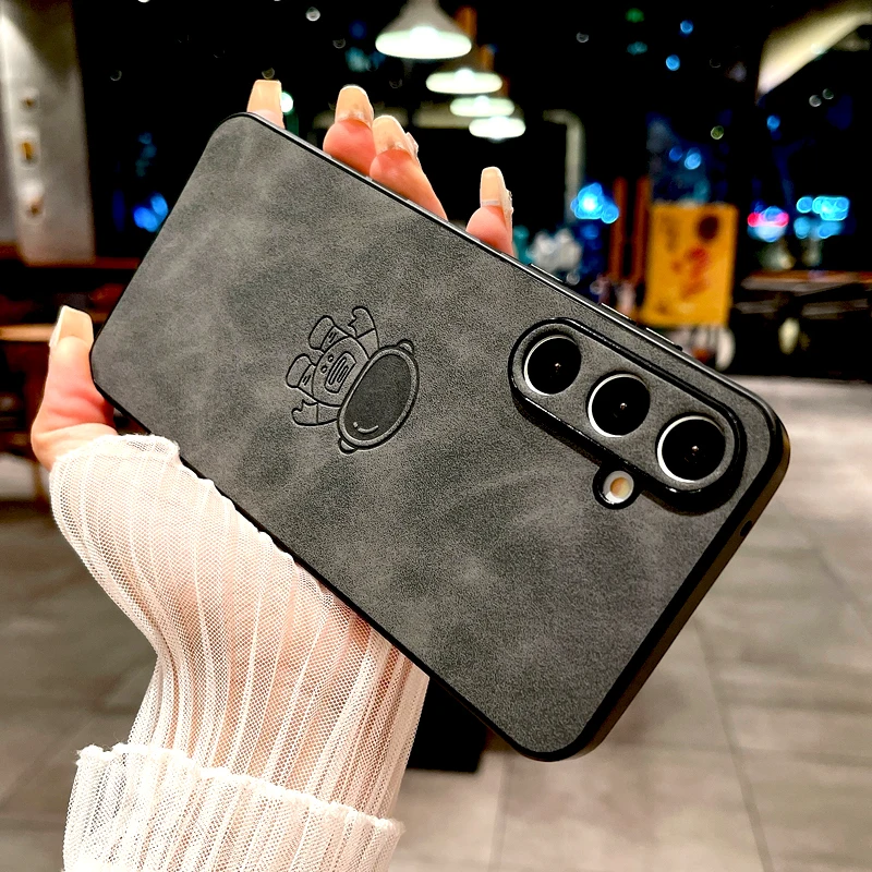 레트로 가죽 케이스 삼성 갤럭시 A55 A15 A54 A52 A53 A14 A25 A35 5G S24 S23 S22 S21 울트라 플러스 FE 참고 20 A 55 15 35 커버