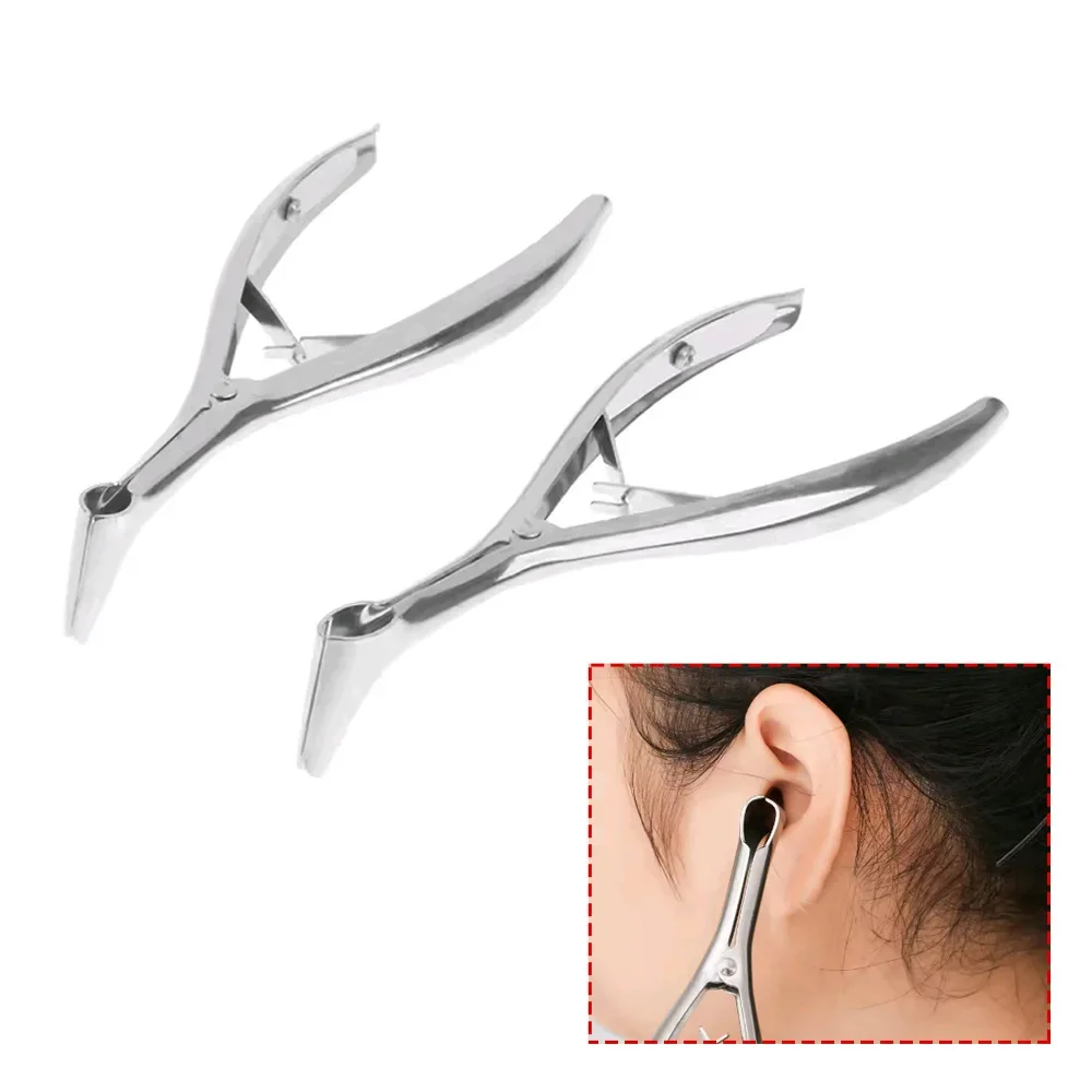 1PCS Adult/Child Nasal Endoscopy Ear Canal Expander Stainless Steel Rhinoscopy Nasal Forceps Nostril Examination Device