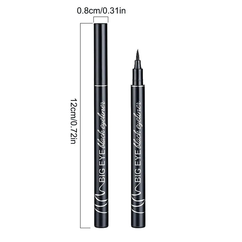 Langlebige schwarze Eyeliner-Stifte – wasserfest, schweißfest und wischfest mit Easy Twist Eyeliner-Stiften, 1 Stück