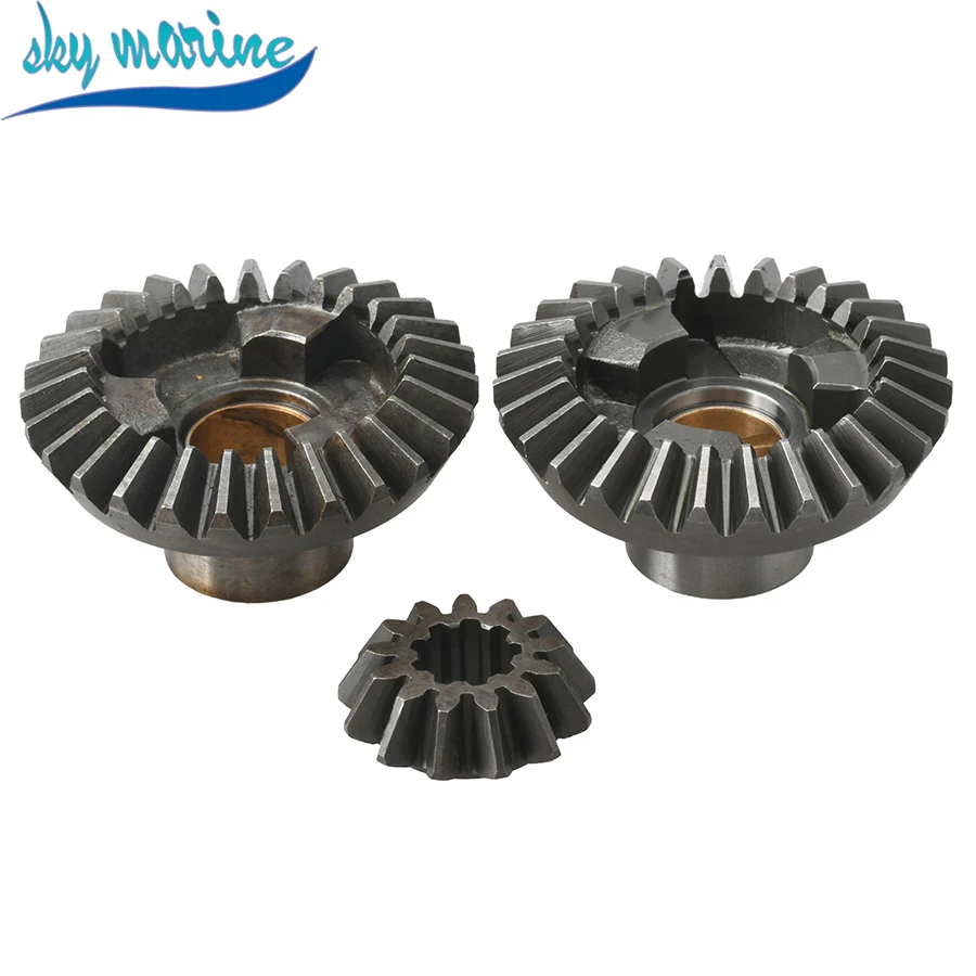 6E3 Gear Set For Yamaha Outboard Motor 2T 4HP 5HP With Forward Gear 6E0-45560 Reverse 6E0-45570 Pinon 6E0-45551