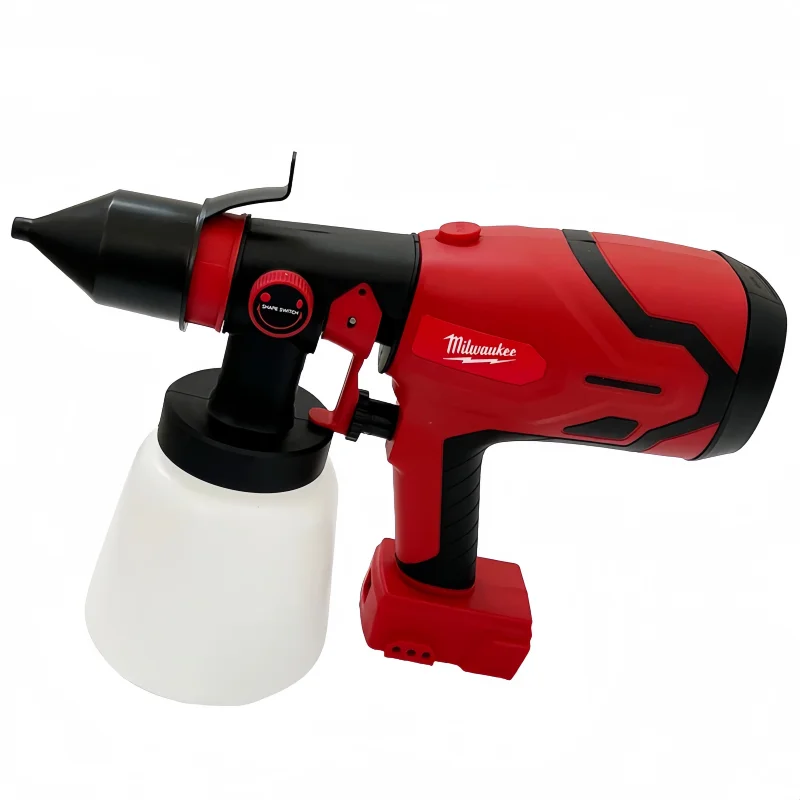 

Новый оригинальный Milwaukee 800 мл беспроводной электрический пистолет-распылитель высокой мощности распылитель краски портативный автомебель стальное покрытие Аэрограф