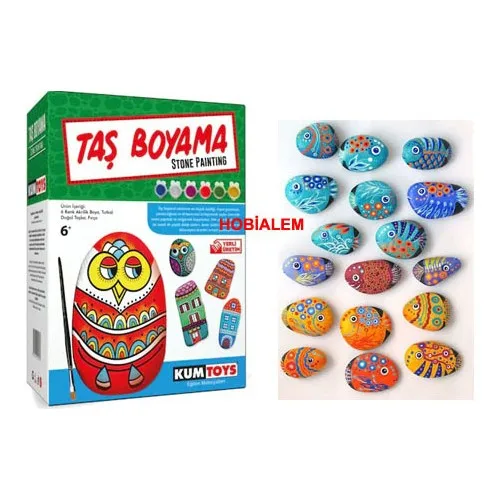 Hobialem Kumtoys, Stone Painting Set, Stone Painting, Artistic Activity