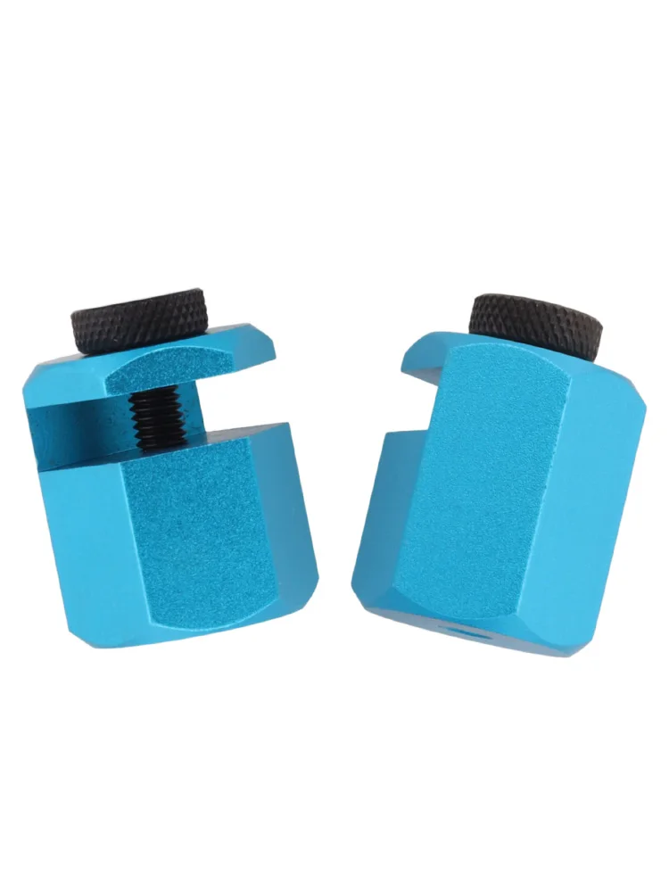 /Blue /Aluminum /Alloy Stair Gauges Pair For Framing Square Attachment And Saw Rip Guide Layout Tool