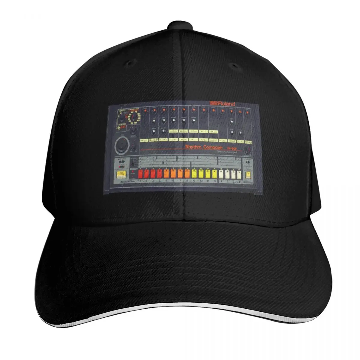 Roland TR-808 Rhythm Composer Drum Machine Vintage Baseball Cap Men Women Casual Summer Sport Sun Cap