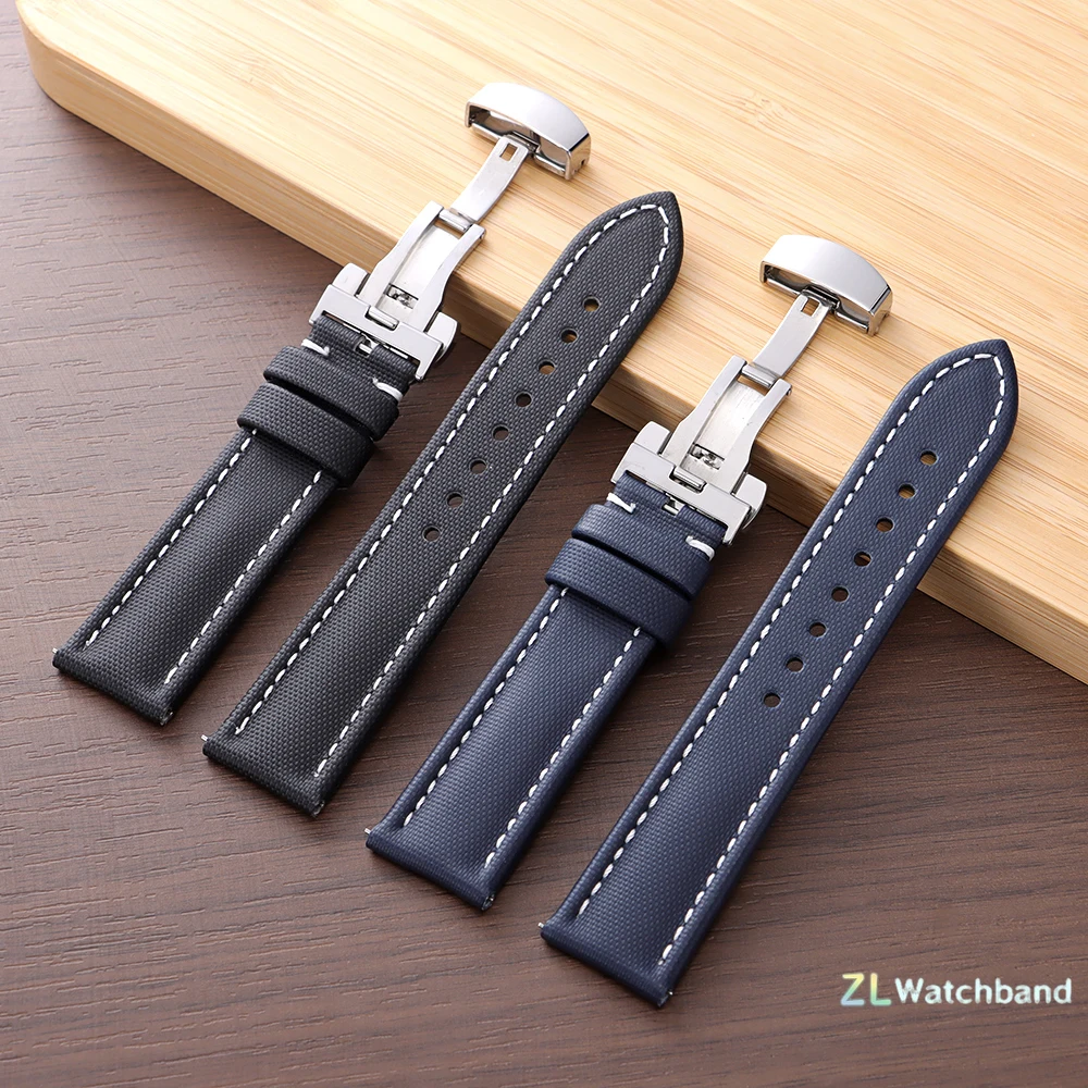 비즈니스 세일클로스 나일론 시계줄 퀵 릴리스 버터플라이 - Leather Strap Quick Release 리뷰 및 가격