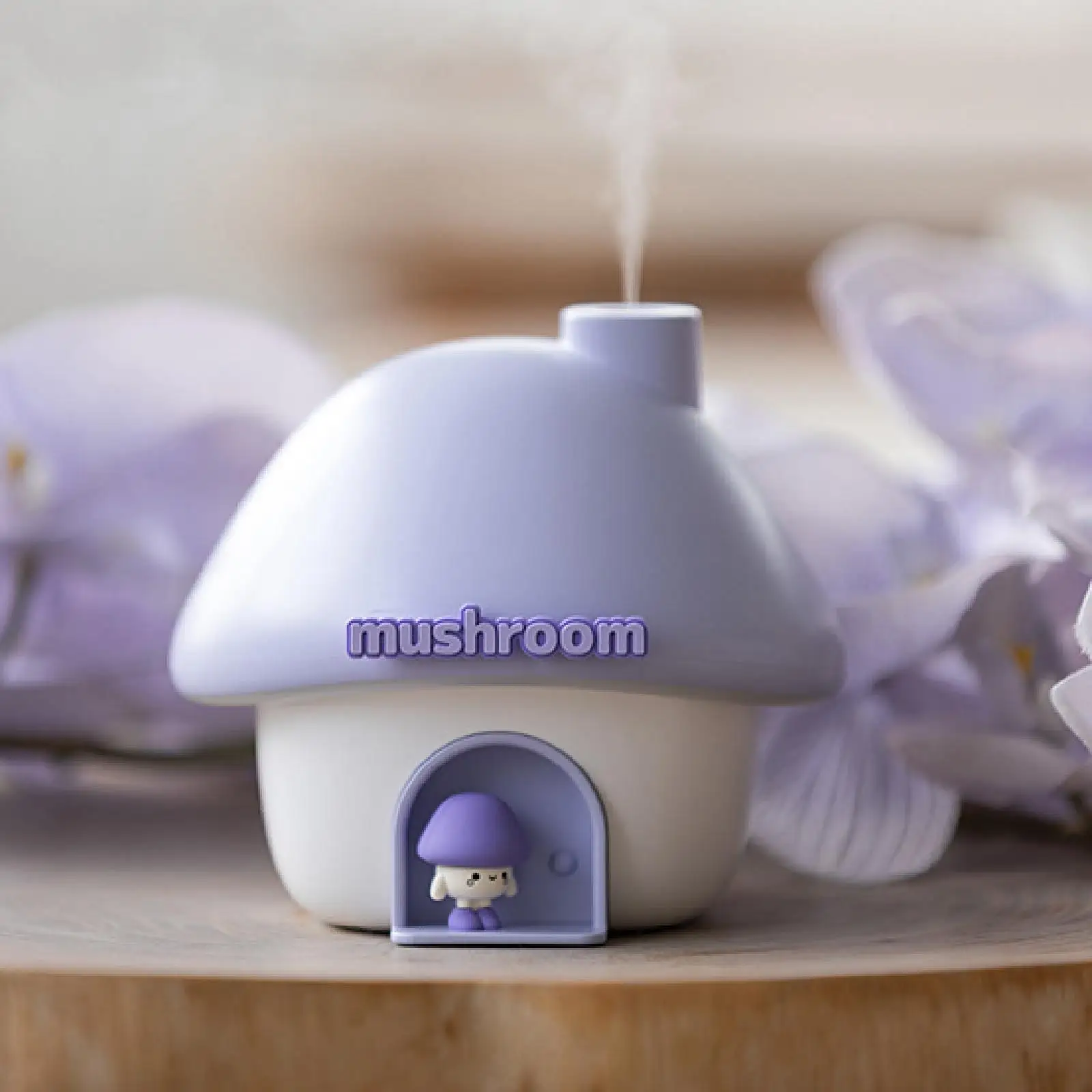 Mushroom House Humidifier Lamp Essential Oil Diffuser for Office Study Room