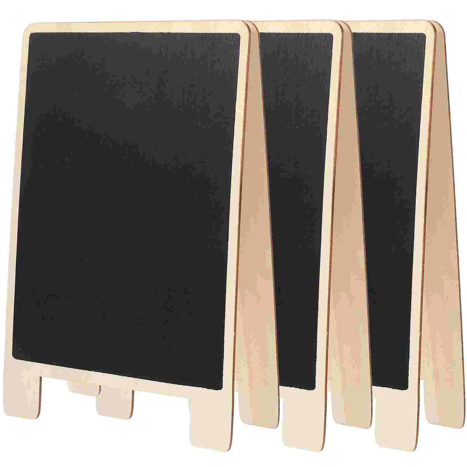 3 Pcs Message Board Wooden Memo Boards Writing Borads Labels Dessert Table Display Cypress