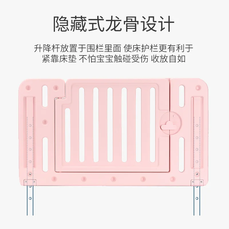 Crib Guardrail for Baby Crib Fence for Baby Crib Safety Maintenance for Baby Bed Rail Guard