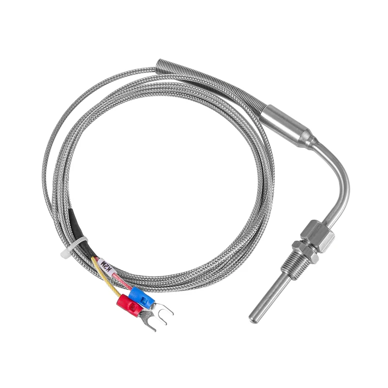 Bewegliche Sonde Edelstahl k Typ Elbow Thermo element Temperatur sensor 1m/2m/3m/4m/5m Kabel Draht für Temperatur regler – Detail 3