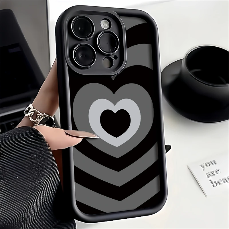 Fashion Love Heart Pattern Case For Samsung Galaxy A33 A32 A23 A22 A31 A 33 A 23 A 32 4G 5G Shockproof Silicone Protective Cover