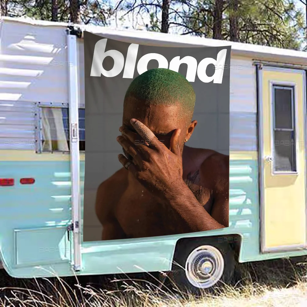 Frank Ocean Blond Anime Chart Flag for Living Room Home Dorm Decor Art Home Decor Banner