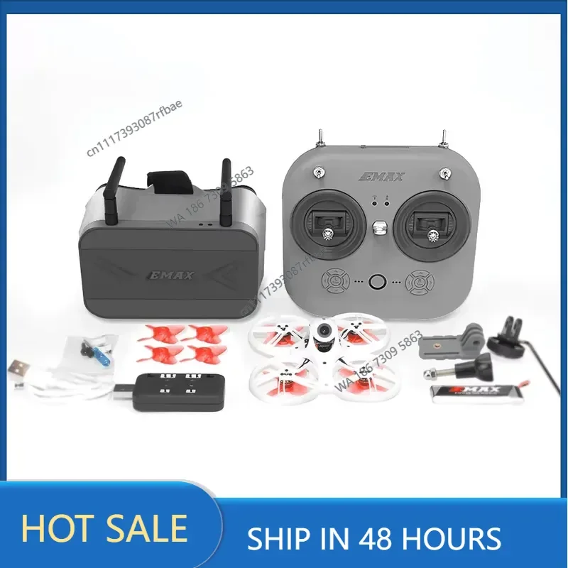 Emax Tinyhawk III RTF Kit FPV Racing F4 15000KV RunCam Nano 4 25-100-200mW VTX 1S-2S FrSky D-8 RC Airplane Quadcopter