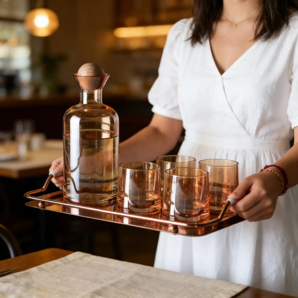 

Креативный набор кувшинов для холодной воды с прямыми стенками и большой вместимостью, пробка для бутылки в форме бревна, прозрачное стекло в скандинавском стиле