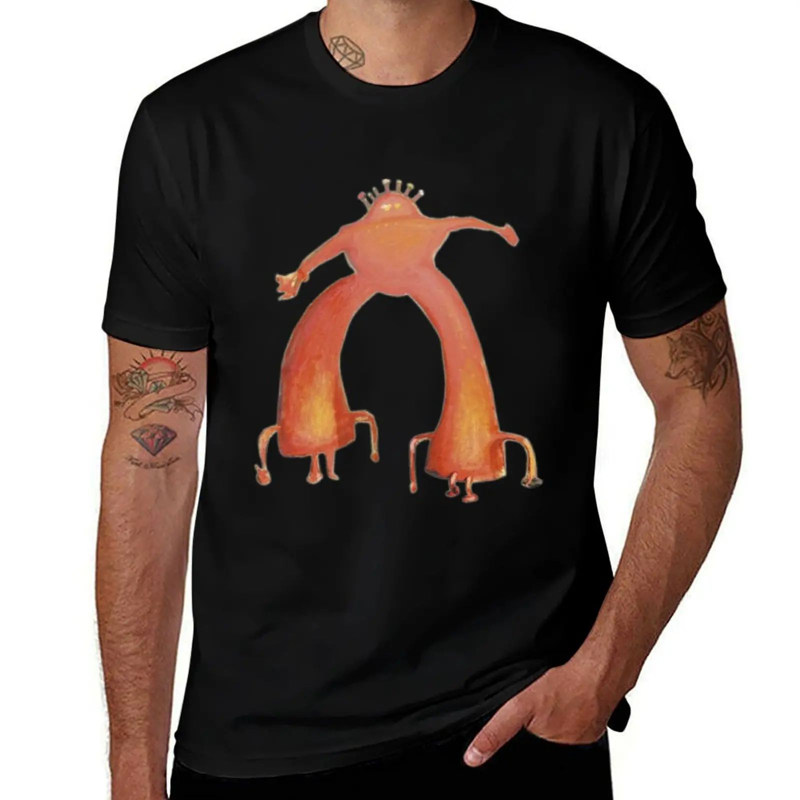 The Flaming Lips - Pink Robot T-Shirt summer clothes oversizeds affliction shirts heavyweight t shirts for men