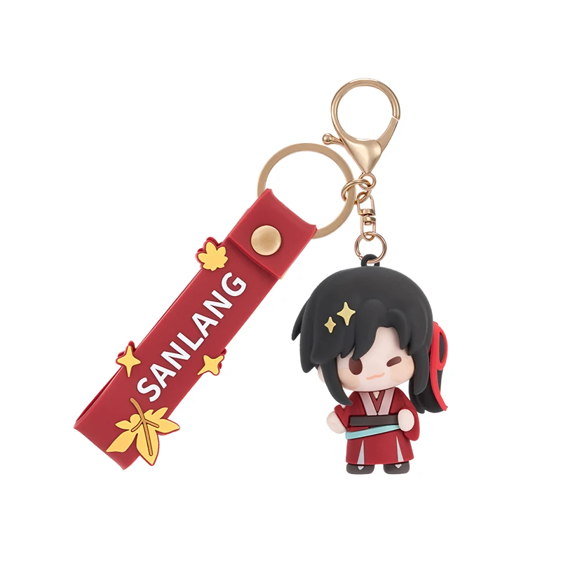 Tian Guan Ci Fu Hua Cheng Xie Lian Plush Keychain 6cm