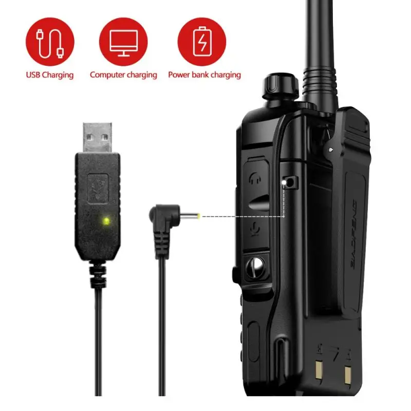 Baofeng UV-5R(S9) Plus Walkie Talkie Radioamatore ad alta potenza a lungo raggio UV s9 Radio CB portatile bidirezionale da caccia