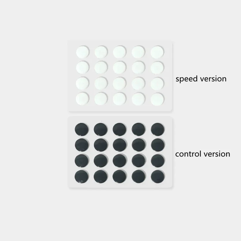 20pcs/pack Sufeng lin PTFE UPE Dot Mouse Skates Wear-Resistant Universal DIY Speed Control Mouse Feet For Glass Cloth Pad