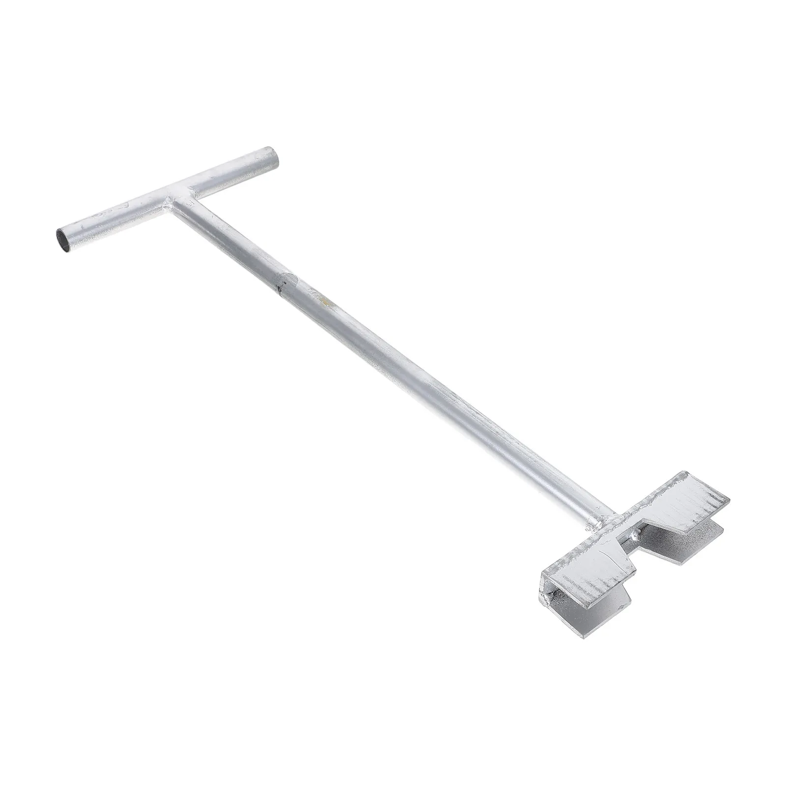 Long Handle Valve Wrench 20 Inch Extended Reach Carbon Steel Water Shutoff Tool Water Meter Key Main Gate Ball Valve Opener
