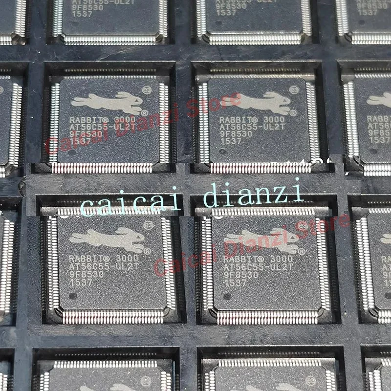 

2pcs/lot RABBIT3000 AT56C55-UL2T RABBIT2000 QFP100 The microprocessor IC